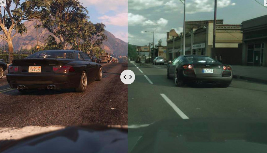 Intel is using machine learning to make GTA V look incredibly, unsettlingly realistic