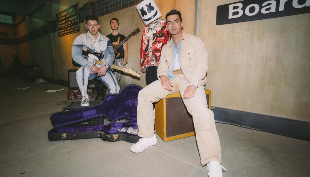 Jonas Brothers and Marshmello Drop New Collab “Leave Before You Love Me”