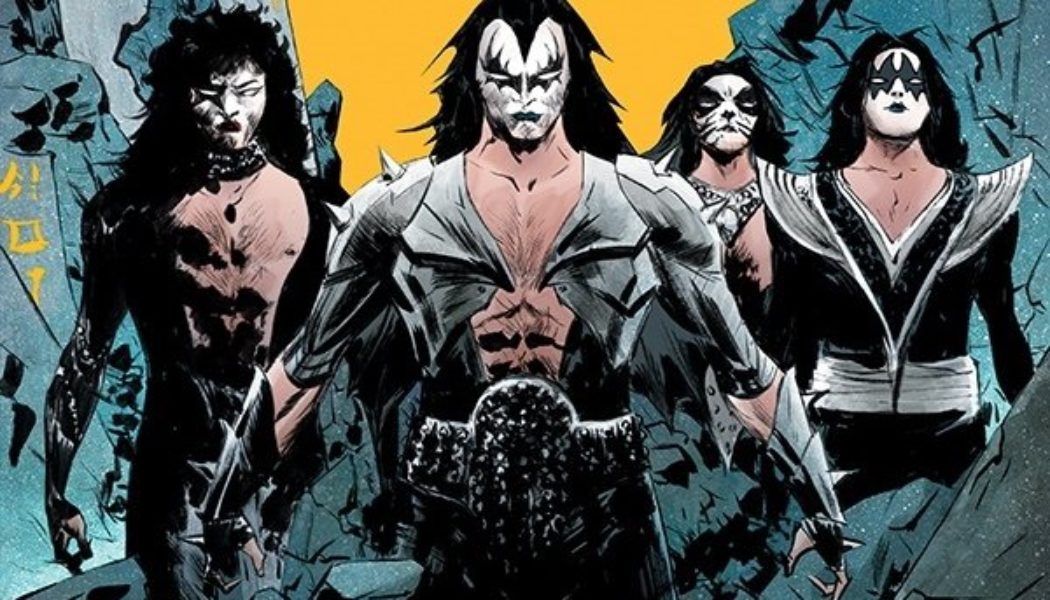 KISS Returns To Comics In New Series From DYNAMITE