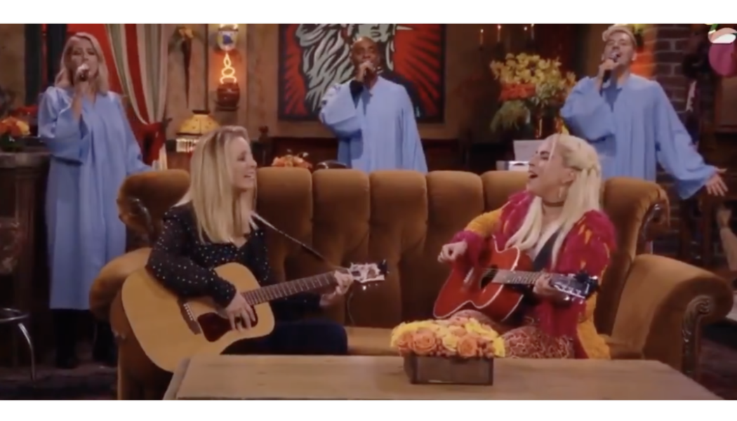 Lady Gaga Joins Lisa Kudrow on Friends Reunion to Sing ‘Smelly Cat’