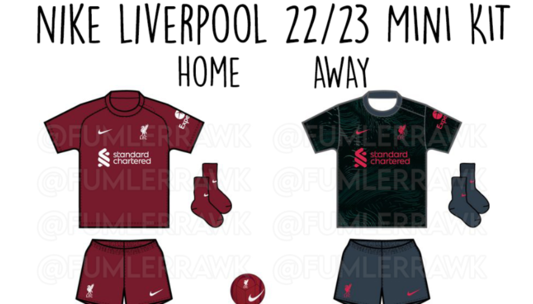 Liverpool 2022/23 Home and Away Kits Leaked