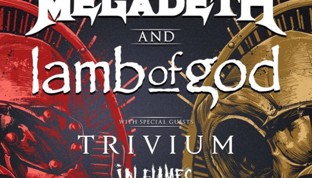 MEGADETH, LAMB OF GOD, TRIVIUM + IN FLAMES: Rescheduled Dates For ‘The Metal Tour Of The Year’ Announced