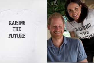 Meghan Markle Wears £27 “Raising the Future” Shirt in New Trailer For Prince Harry’s Documentary