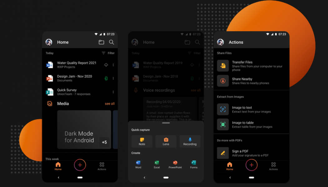 Microsoft Office for Android finally gets a dark mode