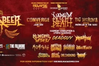 NAPALM DEATH And CONVERGE To Headline ‘Decibel Magazine Metal & Beer Fest: Philly’