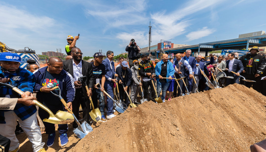 Nas, LL Cool J & Fat Joe Help Break Ground At Universal Hip Hop Museum