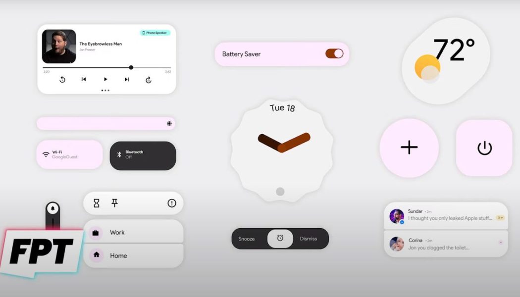 New leak ahead of Google I/O claims Android 12 may include changes for widgets and notifications
