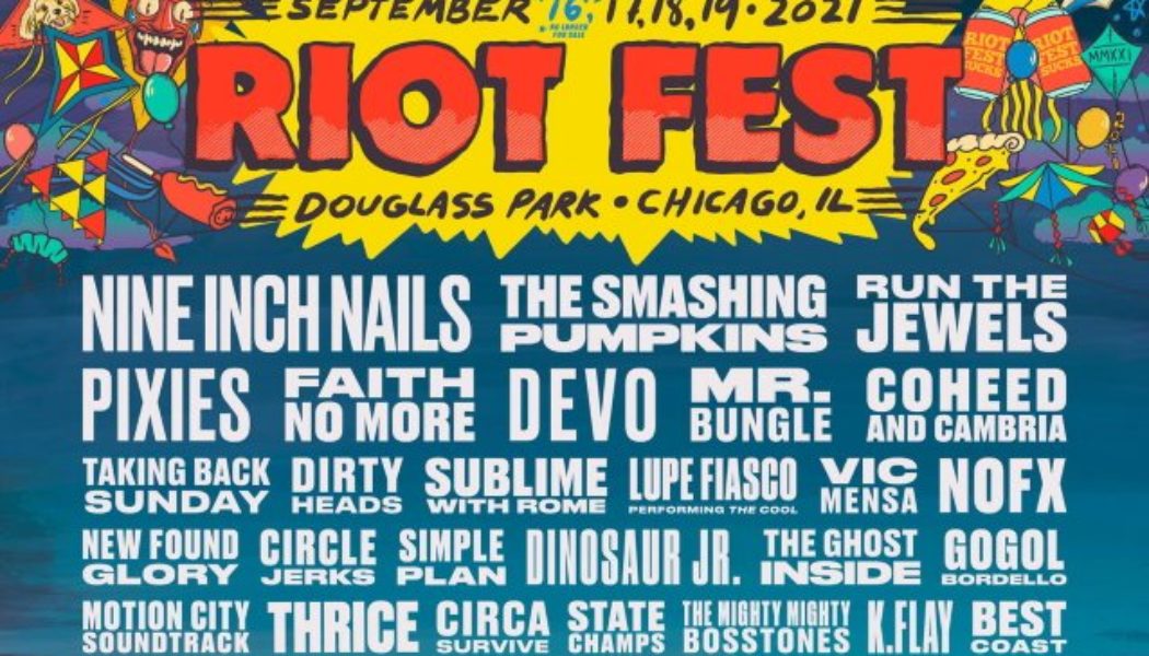 NINE INCH NAILS, FAITH NO MORE And MR. BUNGLE Among Additions To This Year’s RIOT FEST