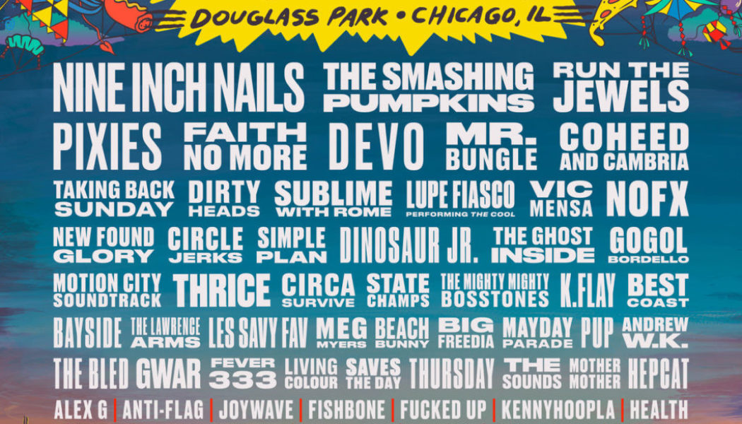 Nine Inch Nails, Smashing Pumpkins, Run the Jewels, Faith No More Highlight Riot Fest 2021 Lineup