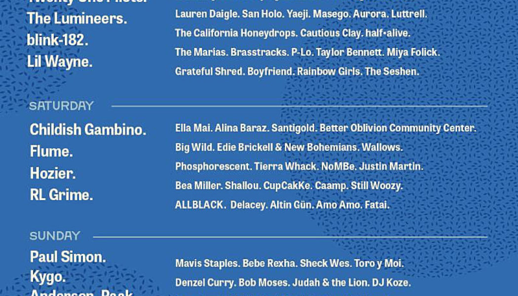 Outside Lands Reveals Single-Day Lineups