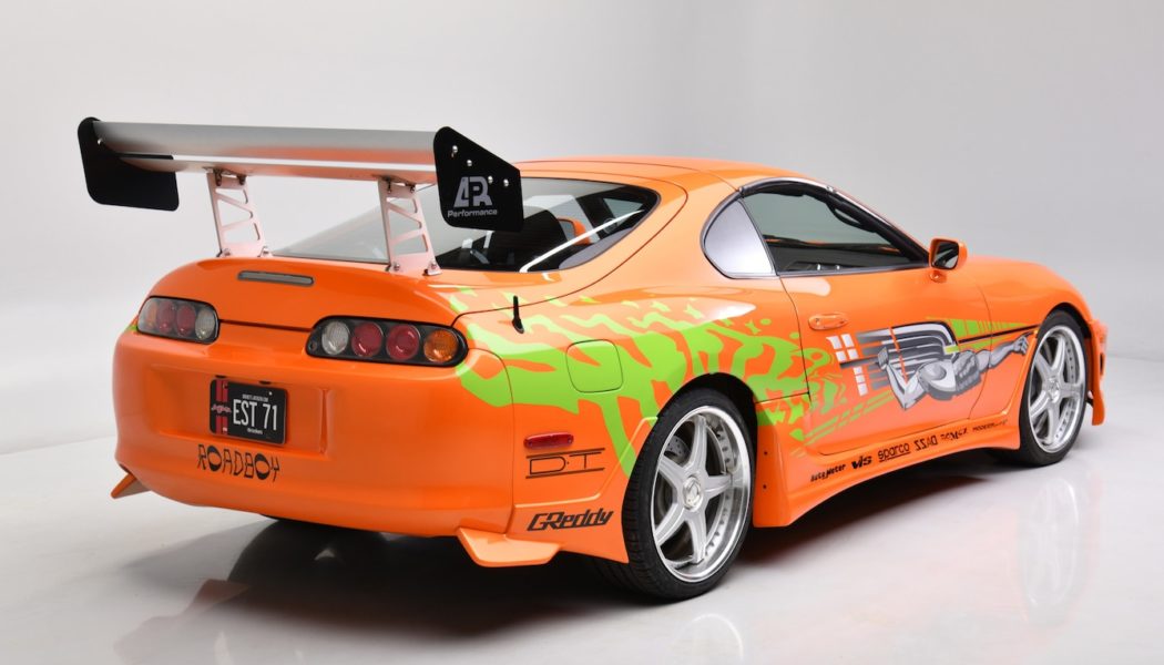 Paul Walker’s “Fast and Furious” Toyota Supra Is Up For Sale