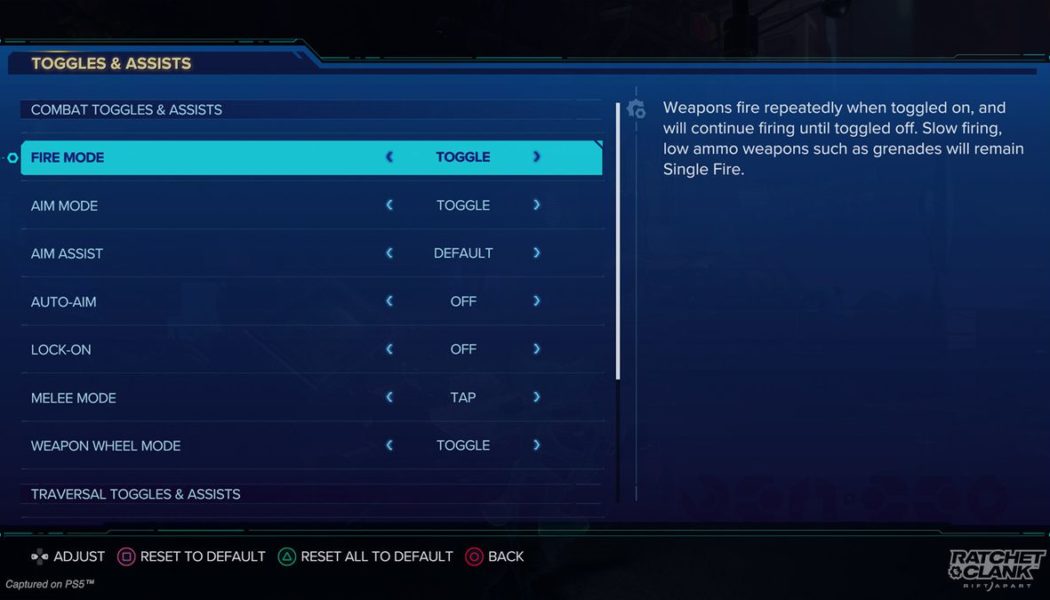 Ratchet & Clank: Rift Apart’s accessibility features try to make a hectic game easier to play