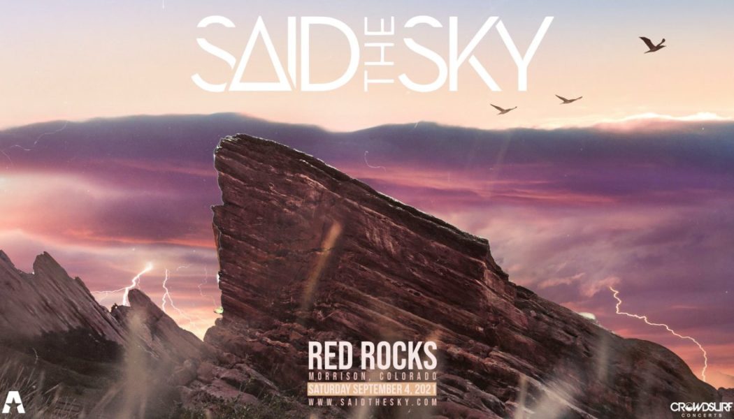 Said The Sky Lands First Headlining Show at Red Rocks Amphitheatre