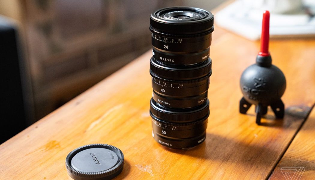 Sony’s new prime lenses are the small saviors I’ve been looking for