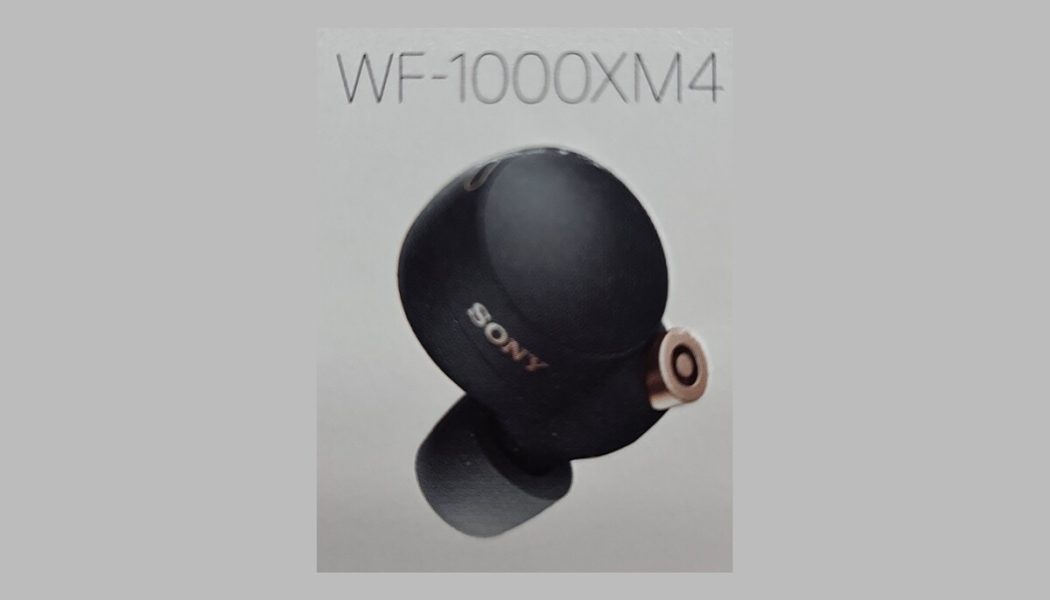 Sony’s WF-1000XM4s wireless earbuds leak again with all-new water resistance and ‘V1’ chip