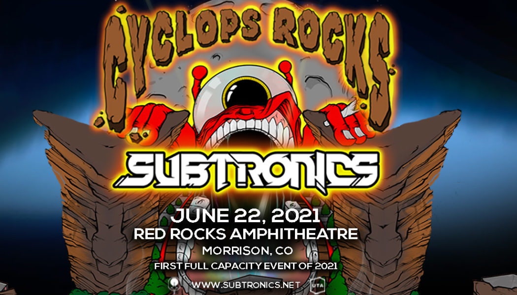 Subtronics to Headline First Full-Capacity Red Rocks Show of 2021