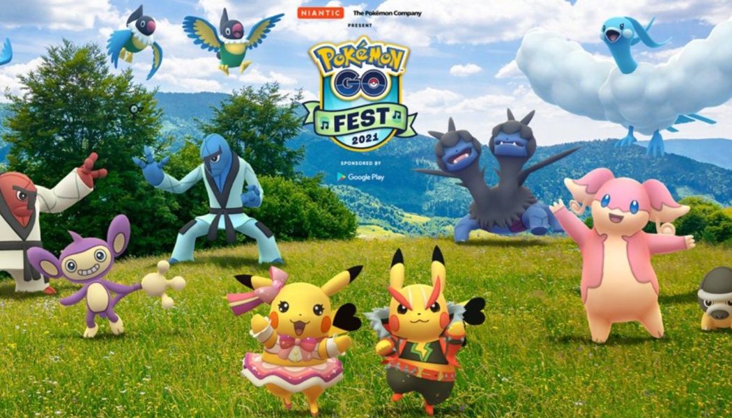 The Annual Pokémon GO Fest is Turning Into a Music Festival in 2021