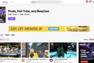 Twitch launches a dedicated ‘hot tubs’ category after advertiser pushback