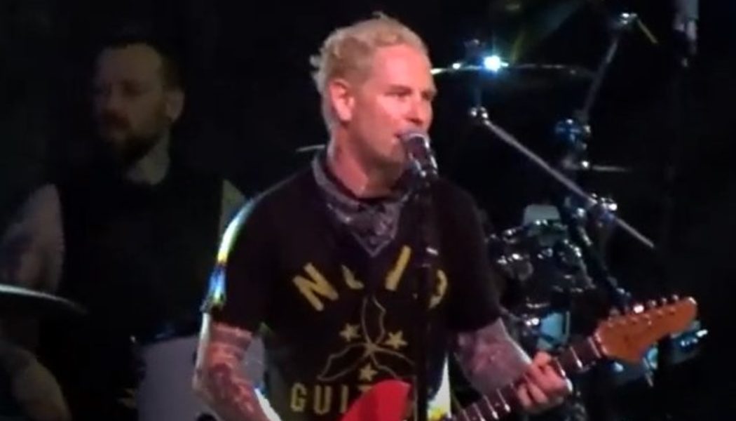 Watch COREY TAYLOR Perform In San Antonio During Solo Tour (Video)