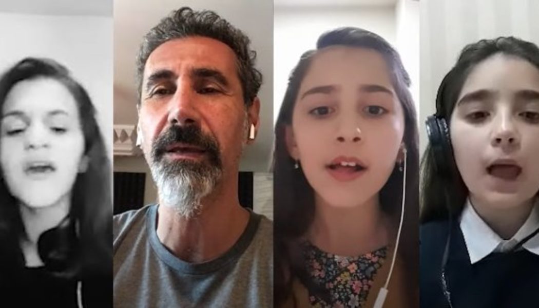 Watch SERJ TANKIAN Sing With Three Armenian Girls At ‘Hope For Armenia’ Virtual Event