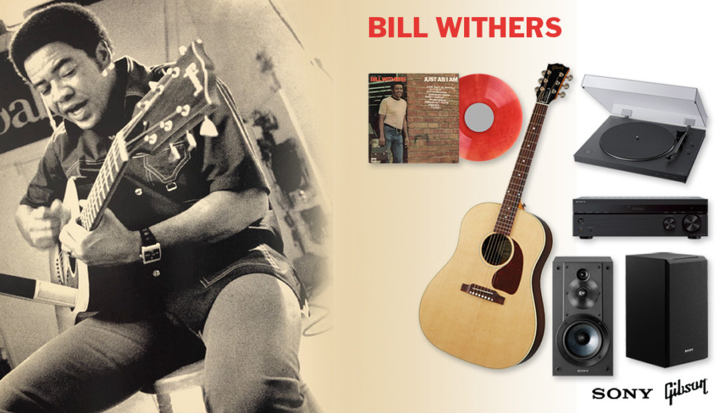 Win Bill Withers’ Just as I Am on Vinyl, a Gibson Guitar, and a Sony Sound System