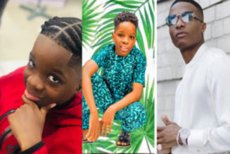 Wizkid’s Son Boluwatife Gears Up For 10th Birthday, Shares Throwback Photo