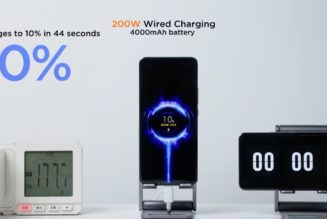 Xiaomi says it can now fully charge a phone in eight minutes at 200W