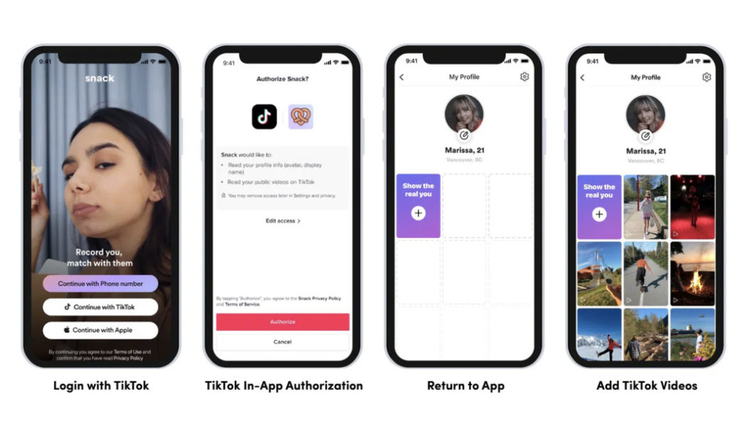 Your TikTok login will soon work with other apps