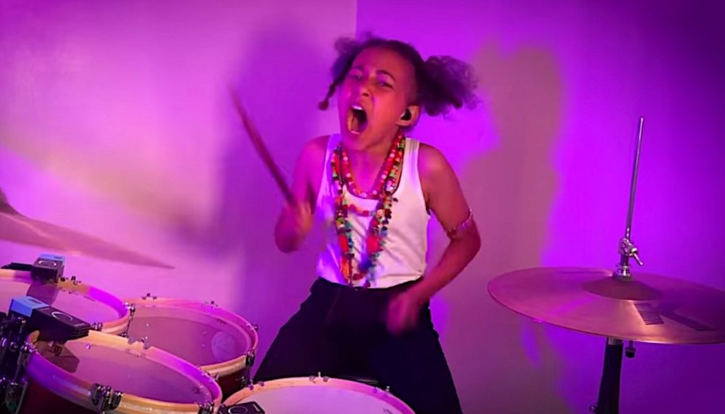 11-Year-Old Nandi Bushell Wows Linkin Park with “Awesome” Drum Cover of “Numb”: Watch