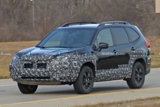 2022 Subaru Forester Gets Sharper Styling, Likely Wilderness Trim