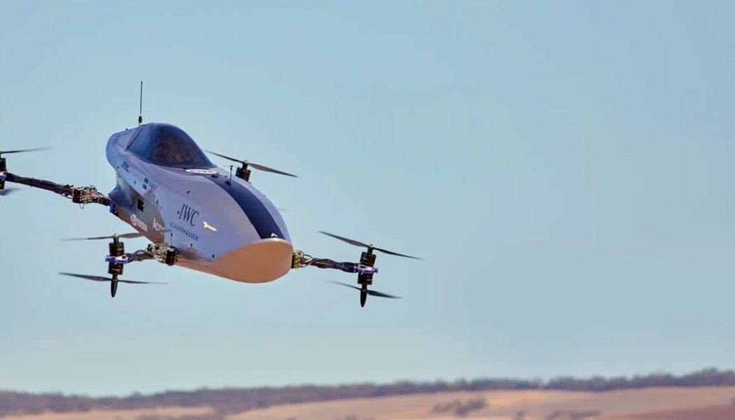 Airspeeder says it had the first successful test flight for its electric flying racecar