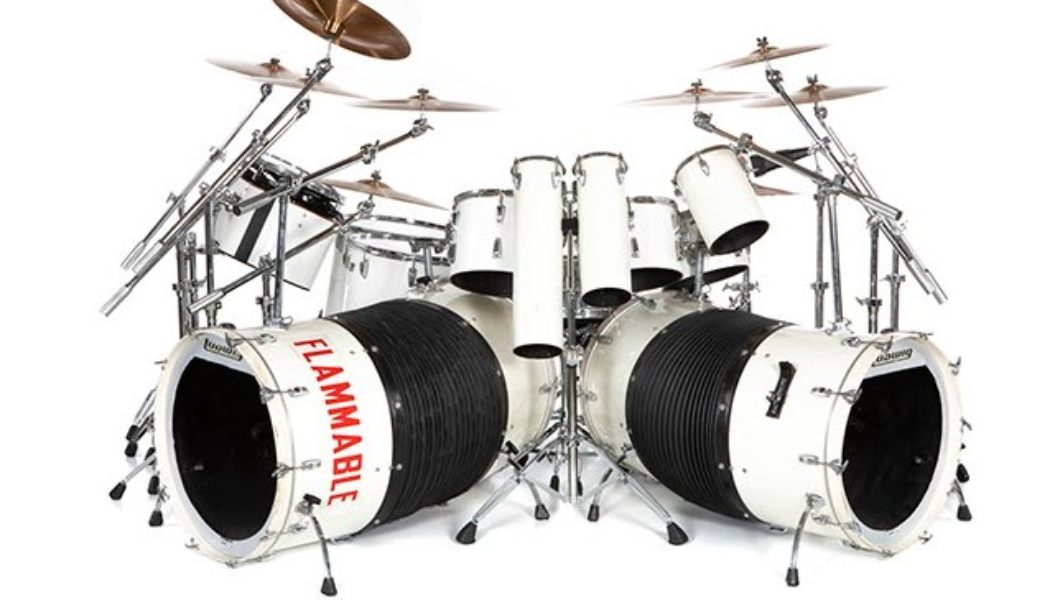 ALEX VAN HALEN’s Stage-Played 1980 Drum Kit Sells For $230,000 At Auction