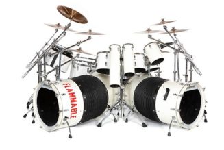 ALEX VAN HALEN’s Stage-Played 1980 Drum Kit Sells For $230,000 At Auction