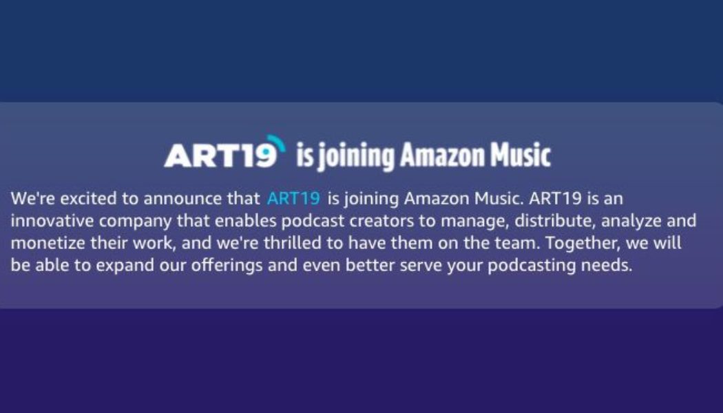 Amazon is acquiring a podcast hosting and monetization platform