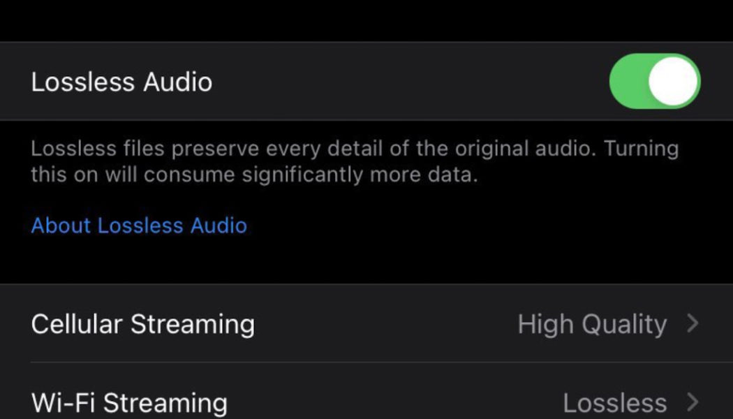 Apple Music begins rolling out lossless streaming and Dolby Atmos spatial audio