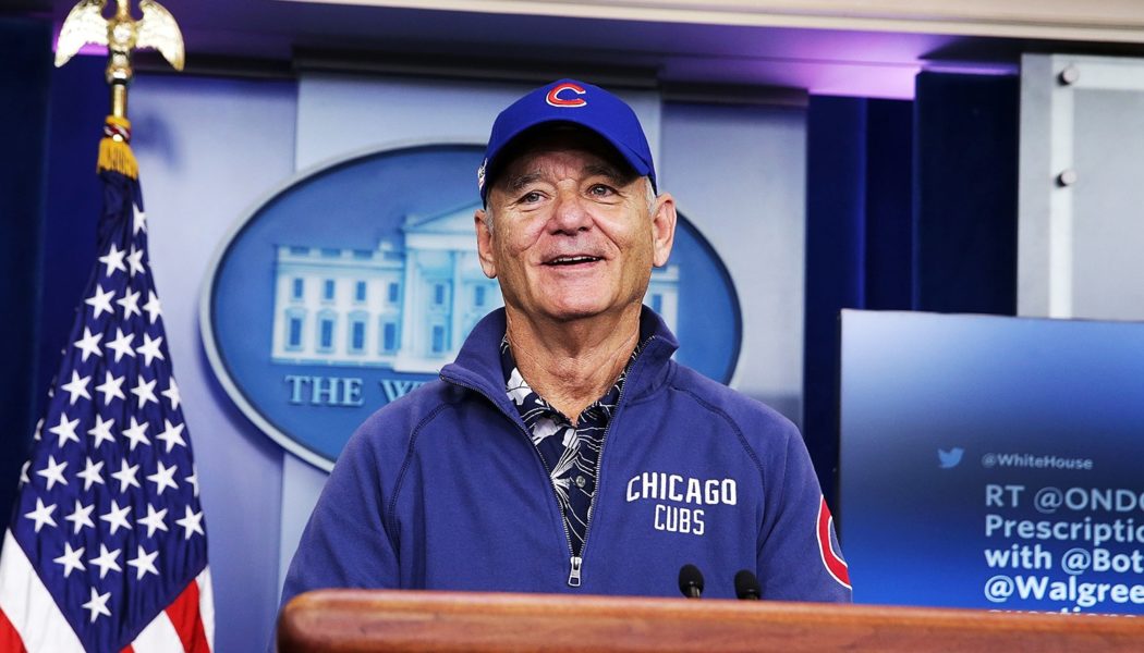 Bill Murray Welcomes Cubs Fans Back to Full Ballpark With ‘Take Me Out to the Ball Game’