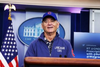 Bill Murray Welcomes Cubs Fans Back to Full Ballpark With ‘Take Me Out to the Ball Game’