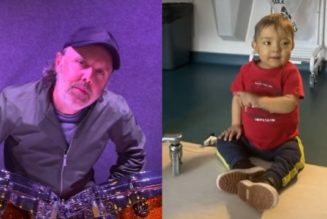 Cancer-Stricken Two-Year-Old Gets Virtual Visit From METALLICA’s LARS ULRICH