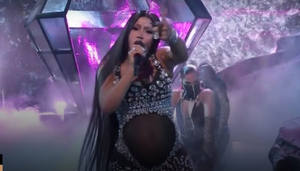 Cardi B Reveals She is Pregnant During Surprise Performance at BET Awards