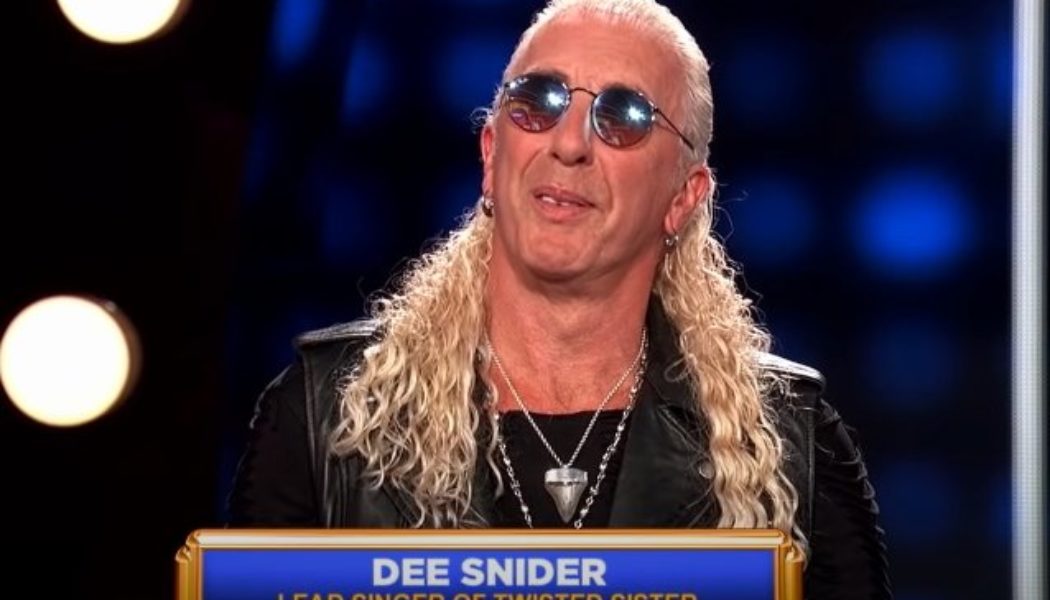 DEE SNIDER And His Family Win $25,000 For Homeless Veterans During ‘Celebrity Family Feud’ Appearance