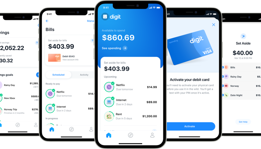 Digit is now offering a bank account with its automatic savings features built in