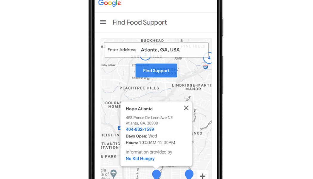 Google launches new search tool to help combat food insecurity