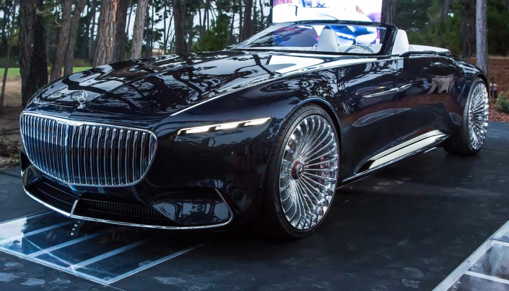 Gotham’s Wealthiest Man Drives an Old Mercedes-Maybach Concept Car?