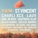 Haim, St. Vincent, Charli XCX Headline All Things Go Fest