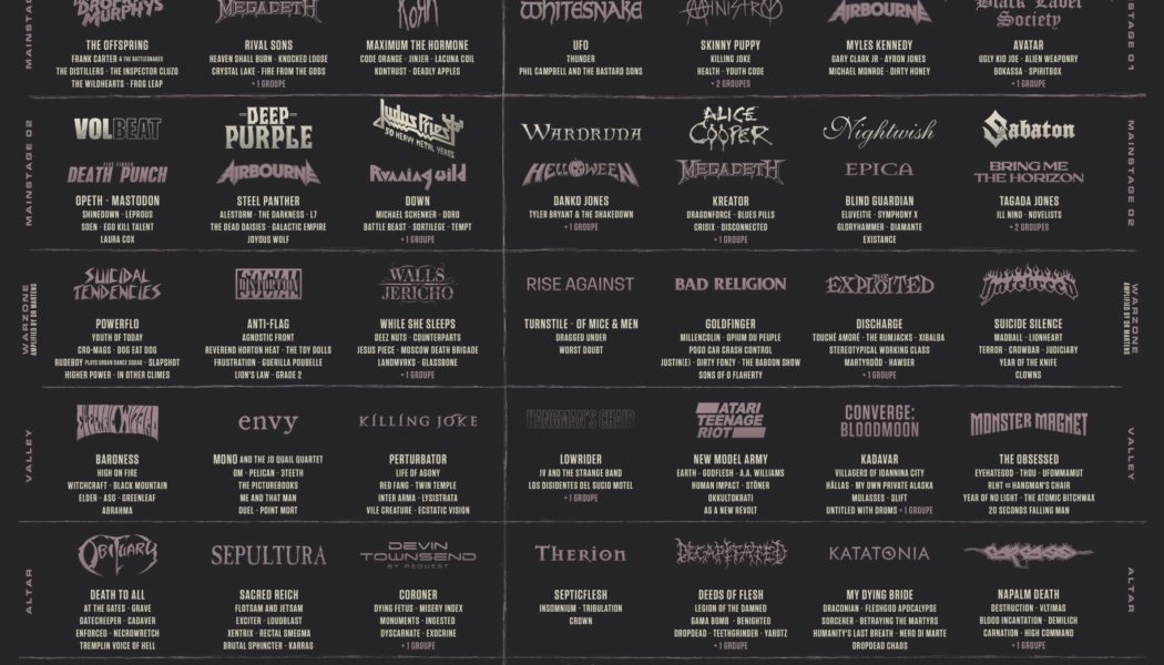 Hellfest 2022 Lineup: Metallica, GN’R, NIN, Faith No More, Deftones, and Many More to Play Expanded 7-Day Event