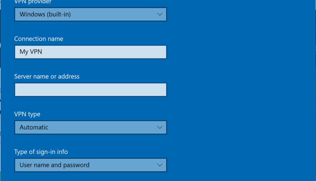 How to set up a VPN