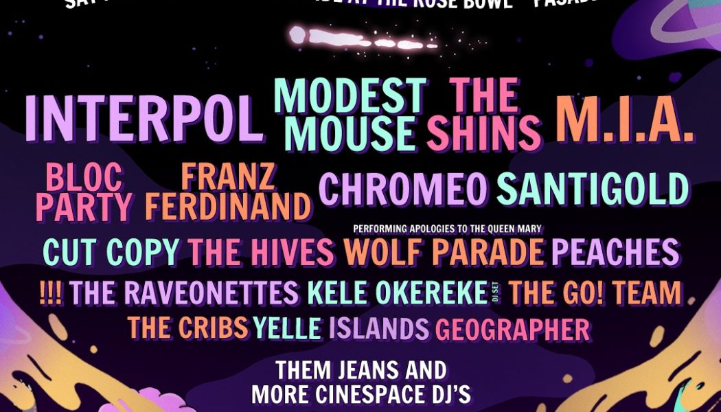 Interpol, Modest Mouse, M.I.A., The Shins to Headline Just Like Heaven Fest in 2022