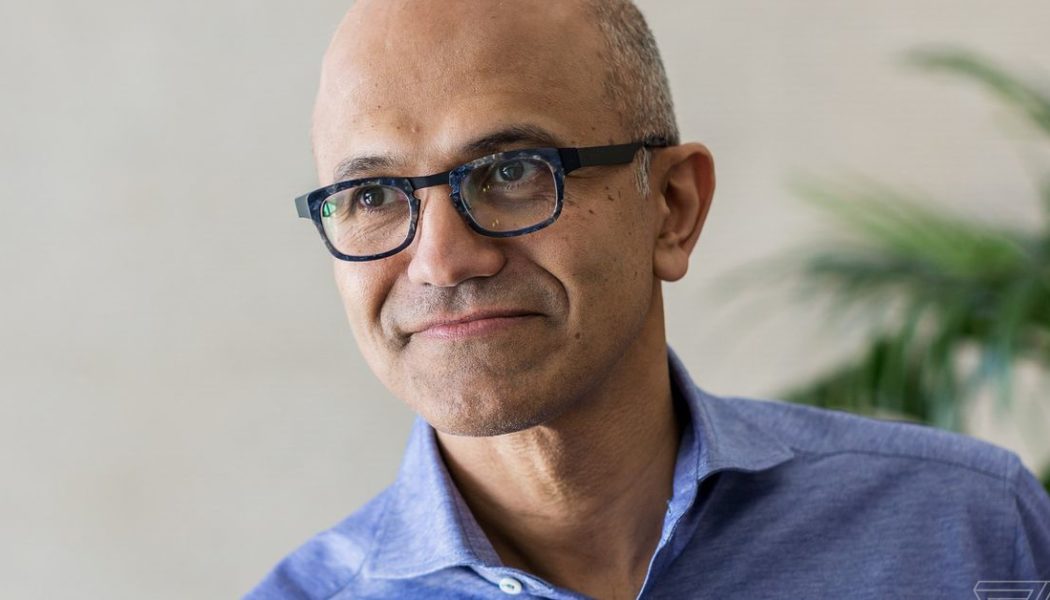 Microsoft CEO Satya Nadella now doubles as the company’s chairman