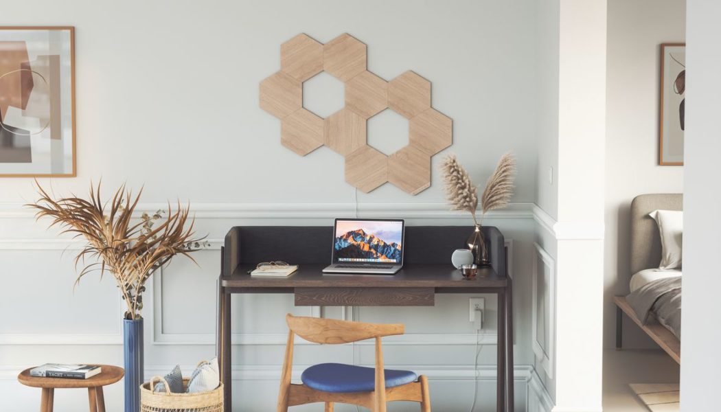 Nanoleaf’s light-up wall panels now look like wood accent pieces