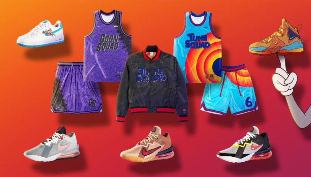 Nike Debuts Their ‘Space Jam’ Collection, New LeBron 19 [Photos]